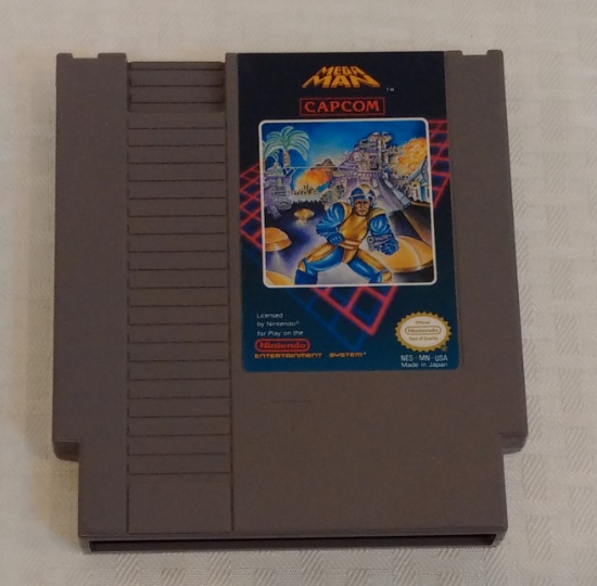 Rare Vintage NES Nintendo Game Cartridge Mega Man 1 First In Series Capcom Nice Condition