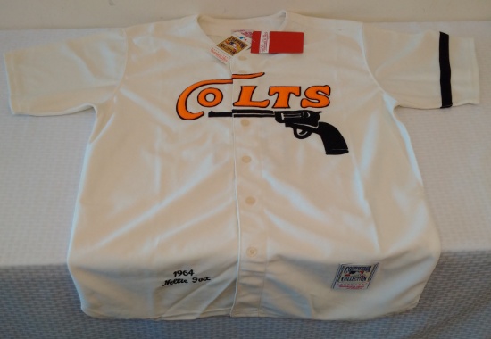 Nellie Fox Mitchell & Ness Throwback Cooperstown MLB Baseball Jersey 1964 Season Colt 45s New NWT XL