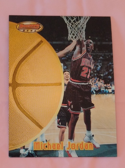 1998 Bowman's Best NBA Basketball Card #60 Michael Jordan Bulls HOF