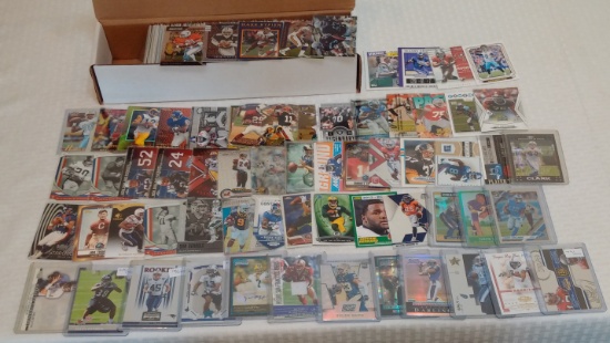 550 NFL Football Card Lot All Stars HOFers Minor Autograph Jersey Parallel Inserts Long Box