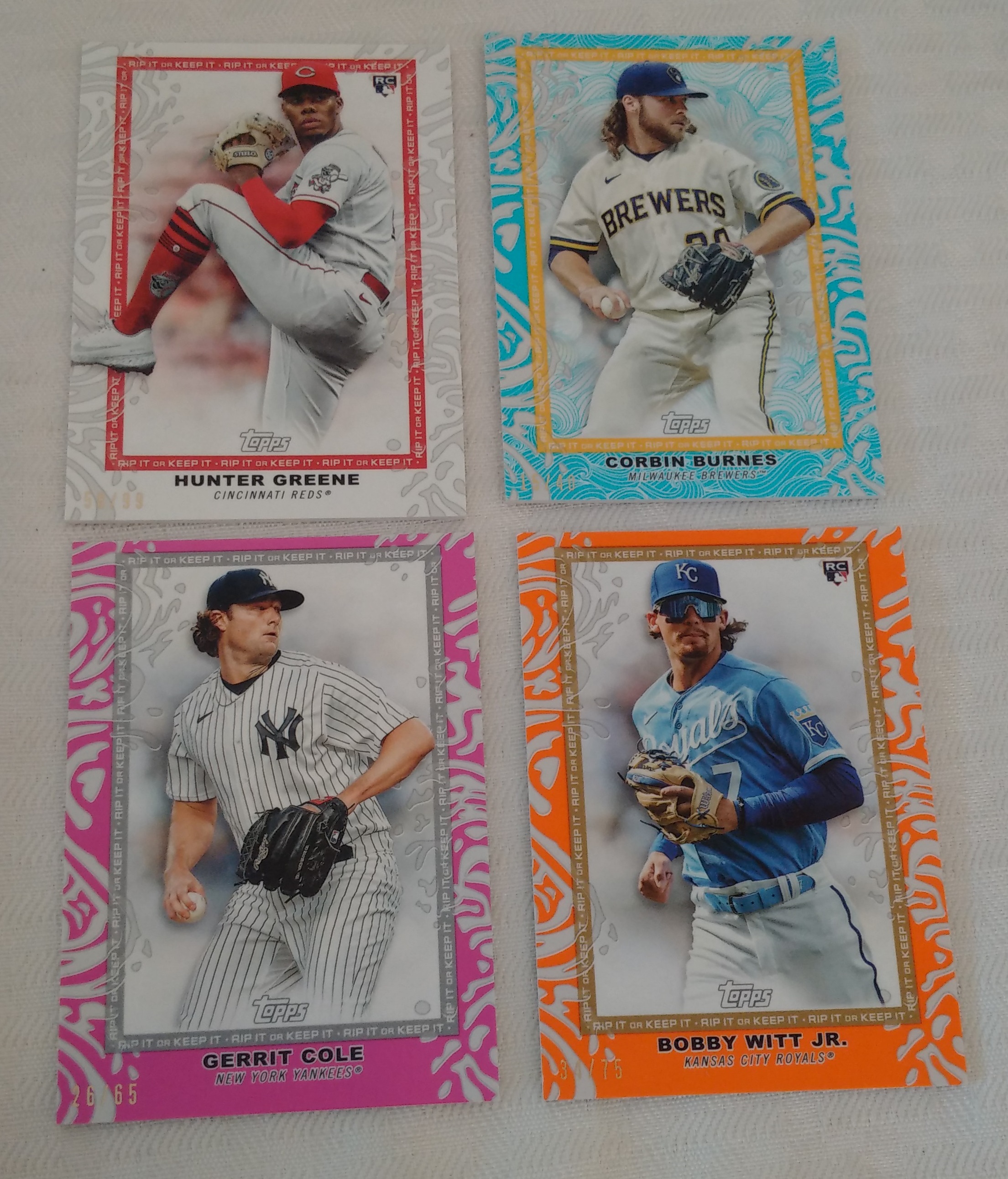 2022 Topps Rip Card Insert Lot InTact MLB | Proxibid