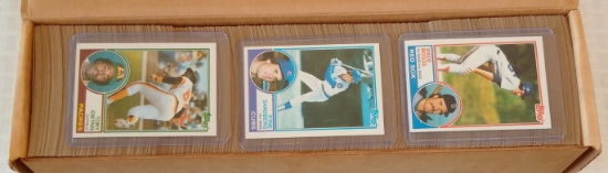 1983 Topps MLB Baseball Card Complete Set Stars Rookies HOFers RC Gwynn Boggs Sandberg
