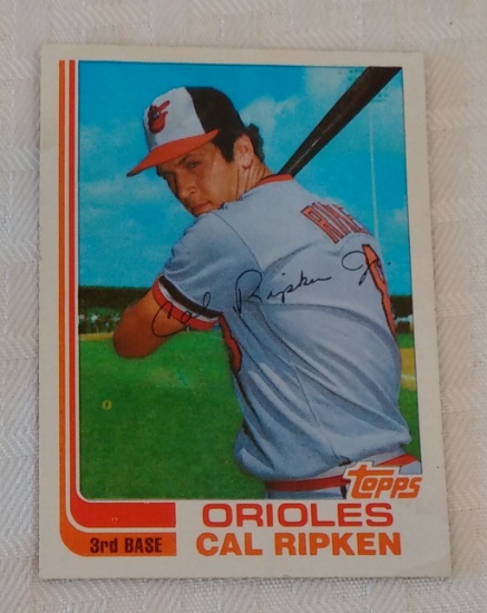 Key Vintage 1982 Topps Traded MLB Baseball Rookie Card #98T Cal Ripken Jr RC Orioles HOF