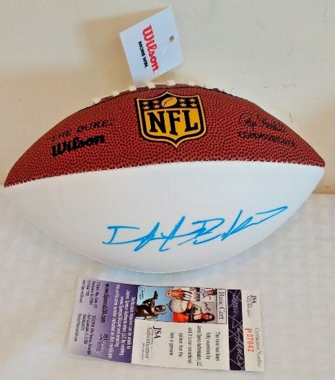 DeForest Buckner Colts Autographed Signed Mini Wilson NFL Football New NWT JSA COA