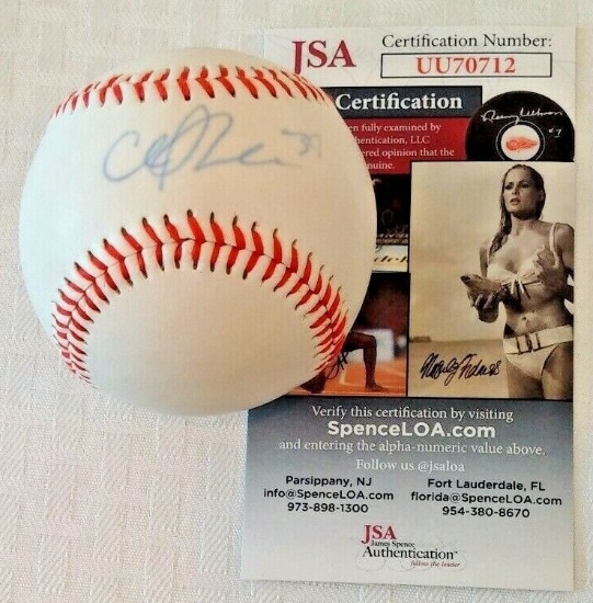 Cliff Lee Signed Autographed OMLB Official League Baseball JSA COA Phillies Indians MLB Ball