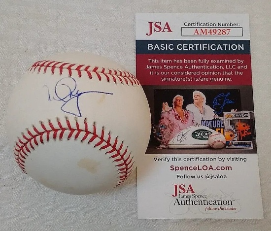 Mark McGwire Autographed Signed ROMLB Baseball JSA COA A's Cardinals Selig Ball Athletics