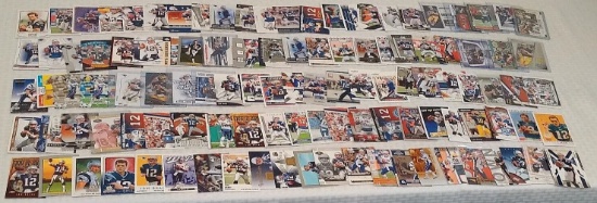 110+ Different NFL Football Card Lot Patriots Bucs Tom Brady Elite Inserts Topps Chrome