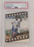 1998 Studio Freeze Frame Insert Card Derek Jeter 1049/4500 Yankees PSA 8 MLB Baseball HOF Slabbed