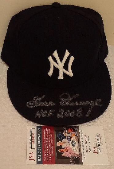 New Era MLB Baseball Hat Cap Goose Gossage Autographed Signed JSA COA Inscription Yankees HOF