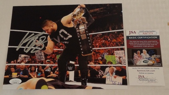 Kevin Owens Autographed Signed 8x10 Photo WWE JSA WWF Wrestling KO ROH Sami Tag