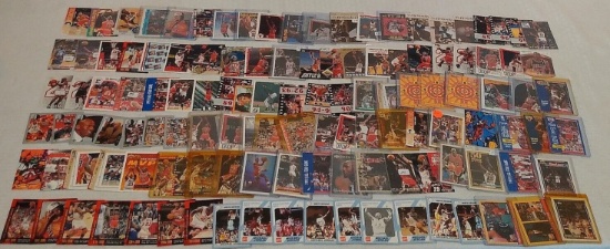 120+ Different NBA Basketball Card Lot Bulls Michael Jordan 1990s 2000s Wizards North Carolina HOF