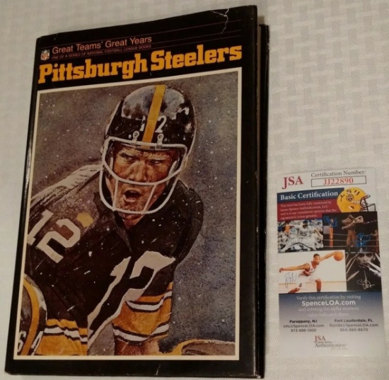 Art Rooney Sr Great Teams Years Signed Autographed Book JSA Pittsburgh Steelers NFL 1972 Owner