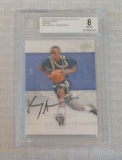 2013-14 Exquisite Signatures Indigo Insert Auto 2/2 Kenny Anderson Beckett GRADED 8 Slabbed NRMT