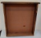 (2) Wooden Wall Hanging Baseball Cube Display Stand Holds 42 Balls 23x24'' Custom Home Made