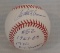 Joe Verbanic Autographed Signed ROMLB Baseball Yankees Inscription Phillies MLB