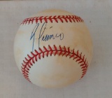 Rafael Quirico Autographed Signed ROMLB Baseball Bill White Ball ONL Phillies