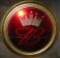 28 inch Round Budweiser King of Beers Mirror