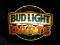 Bud Light Beer Darts Lighted Sign WORKS