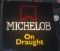 Michelob on Draught Beer Light 18 x 18 inches WORKS