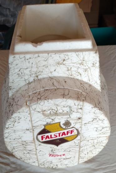 Falstaff Tapper Mini Keg inside Rare