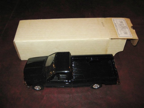 1990 Silverado C-1500 Onyx Black, Dealer Promo Toy Truck, NIB