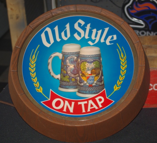Old Style Beer on Tap Light Works!