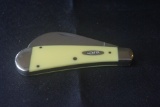 Case xx Pocket Knife Yellow Sides