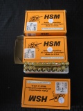 3X THE MONEY HSM 30-06 SPRG 165gr. Spitzer Soft Point, Boat Tail, 20 Rds. Per Box