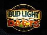 Bud Light Beer Darts Lighted Sign WORKS