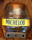 Michelob Light, Beer Light, Holes for Taps, WORKS!