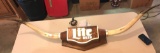 Miller Lite Texas Longhorn Beer Light. 6 foot from tip to tip, WORKS, RARE