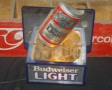 Budweiser Register Light Works! Hard to find!