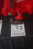 Milwaukee Tools Cordless 18V Lithium Worklight has battery and works!