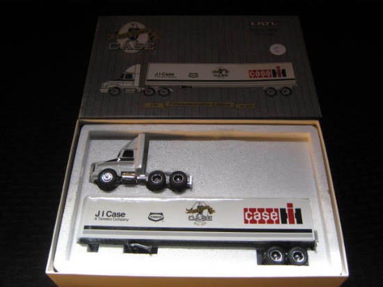 Ertl JI Case 1/64 scale semi, NIB, 150TH COMM.