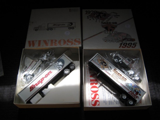 Win Ross Snap-On Semi's, NIB, 1/64 Scale, High detail, 2X THE MONEY