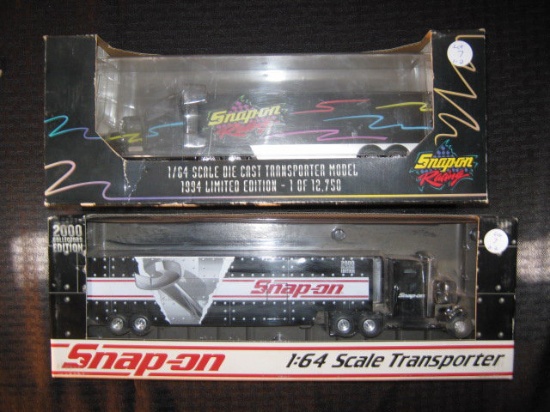 1994 Limited Ed. Snap On Transporter 1 of 12750 and 2000 Collectors Ed. Snap On Transporter, NIB, 2X
