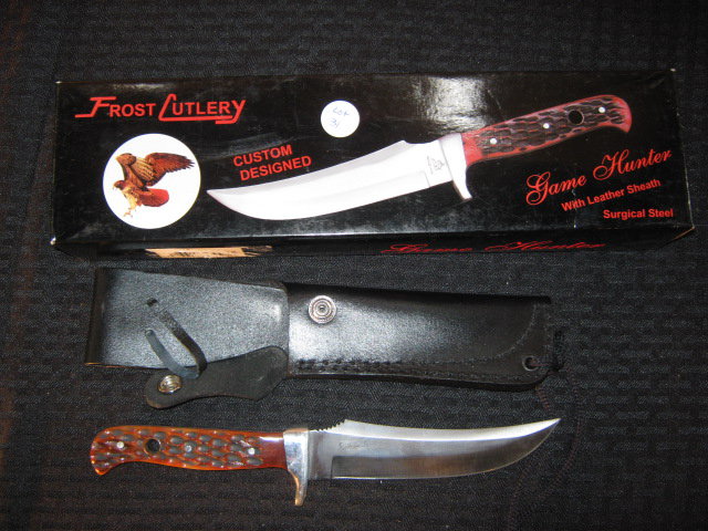 Sold at Auction: CUTCO 1763 FISHING SERRATED KNIFE