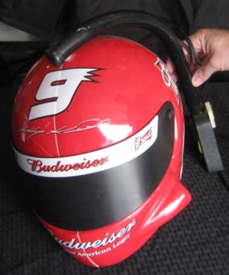 Budweiser Racing Helmet Lamp Casey Kane