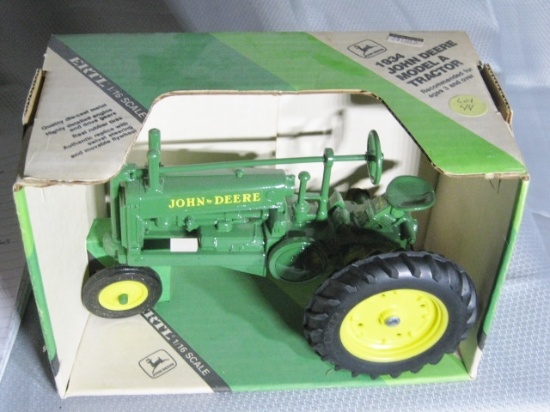 1943 John Deere Model A Toy Tractor, NIB, 1/16 Scale