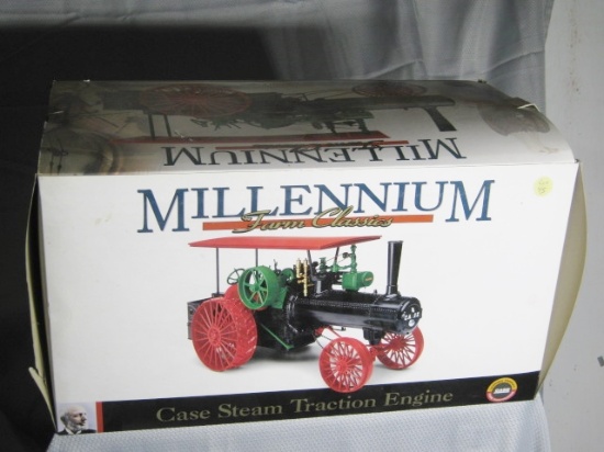 Millenium Farm Classics CASE Steam Tractor, Red Top, Hard to find, NIB, 1/16 Scale