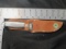 Richtig 9 1/2 inch Hunting Knife, with 5 inch blade, has mark