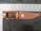 Richtig 4 inch Military Knife, with Brass and Leather handle,  has Grommet and mark