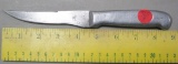 Richtig Bread knife, 4 1/2 inch blade, has mark