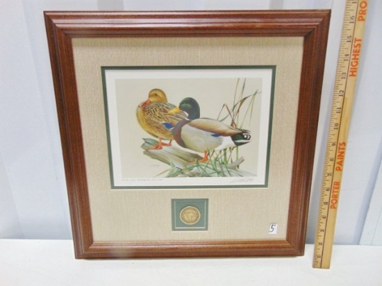 Signed & Autographed By Art Le May South Carolina Waterfowl Association