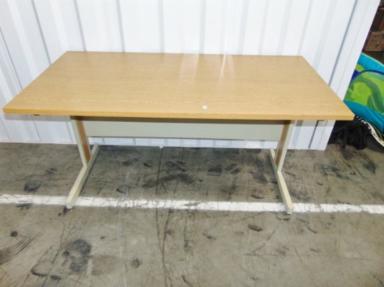 Steel & Wood Work Desk