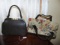2 Vtg 1940s - 1950s Ladies Handbags: Jaclyn On Left & Kadin On Right