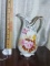 Vtg 1950's Authentic Kasuga Ware Hand Crafted Porcelain Pitcher