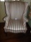 Nice Wingback Chair W/ Ball & Claw Feet By Sherrill Furniture, Hickory, N. C.