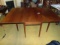 Vtg Solid Oak Double Drop Mleaf W/ Gate Legs Dining Room Table W/ Pads