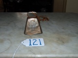 Vtg Solid Copper Cow Bell